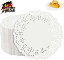Tortenspitze Rund Tortenunterlage Papier Spitzendeckchen Hochzeit Geburtstag 150