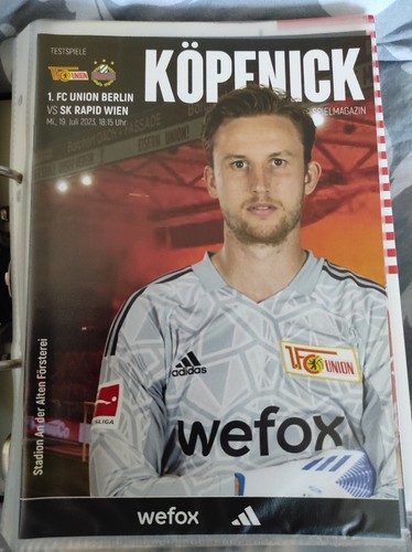 Union berlin rapid wien - 1.fc,