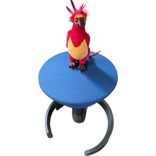 Aeris Swopper Select Blau – Feder Standard Schwarz – Gestell Schwarz mit Gleiter