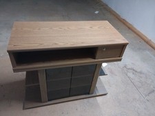 TV Rack Glastüren Drehbar