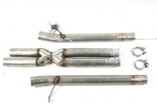 Audi RS6 4B 4.2 70mm Duplexanlage Edelstahl o. Mittelschalldämpfer Sportauspuff