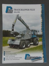 PFANZELT Forst- und Tragschlepper Felix 180 6-WD Prospekt ( Forst 194 )