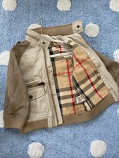 Orig Burberry Kinder Jacke Jäckchen Windbreaker Gr 6 Jahre / 116 Braun