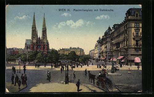 Wien maximilianplatz mit - wien,,