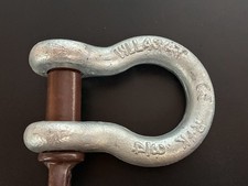 Schäkel hochfest geschweift Schraubbolzen Tragkraft 4750 kg 4,75 to