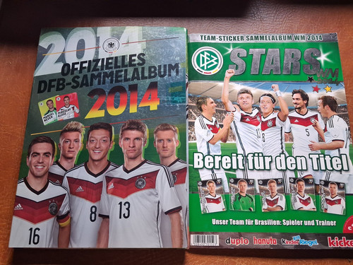 Zwei sammelalben von - von, der