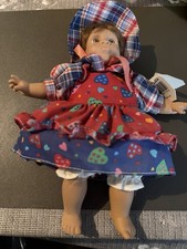 Vintage GEGU Puppe mit Etikett