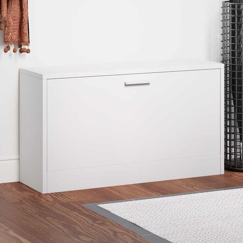 Schuhschrank weiß 80x24x45 - schuhschrank, cm