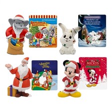 4 Stück Tonies Weihnachtsmann & Co. KG Flöckchen Micky Maus Benjamin