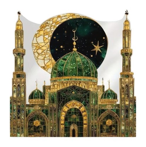 Wandbild fensterbild moschee - wandbild,