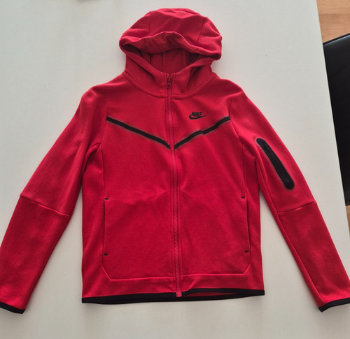 Nike tech jacke fleece rot - nike,