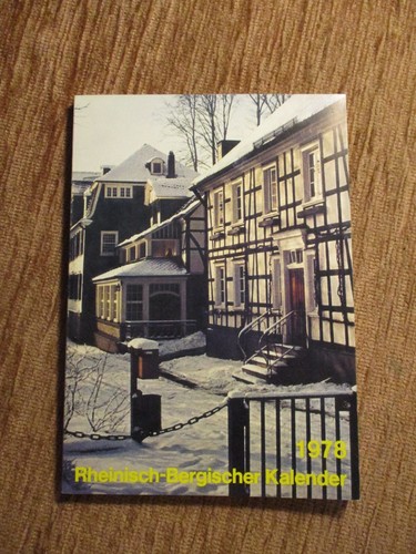 Rheinisch bergischer kalender - rheinisch-bergischer,