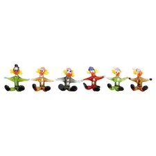 6 Miniaturfiguren Clowns