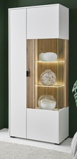 Vitrine Vitrinenschrank weiß