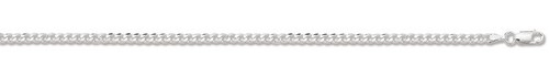 Sterlingsilber panzerkette - sterlingsilber,