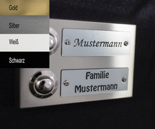 Klingelschild / Namesschild