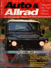 Zeitschrift Auto & Allrad #7 von 1984 Audi Quattro Subaru 4WD