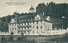 Ansichtskarte Städt. Krankenhaus Elzach um 1915 (Nr.9210)