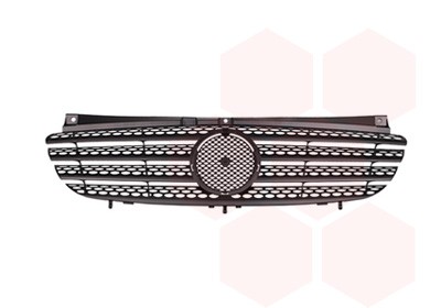 Van wezel kühlergrill schwarz - van,