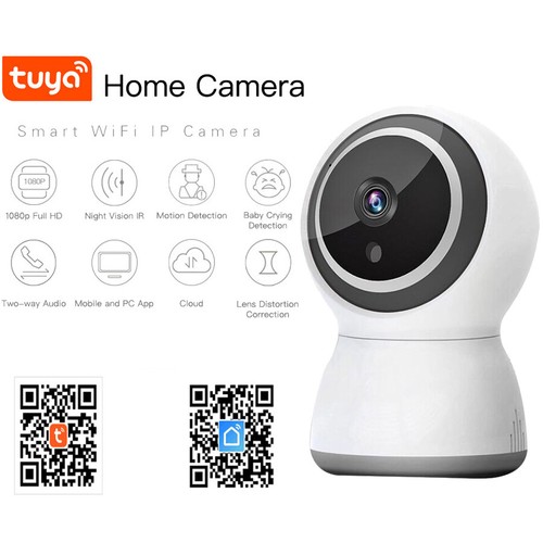Tuya app wifi kamera - tuya, 1080p