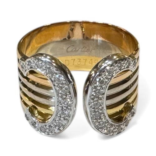Cartier 18k tri - cartier, gold