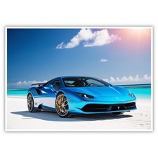 Fahrzeug Auto A4 Kunstdruck