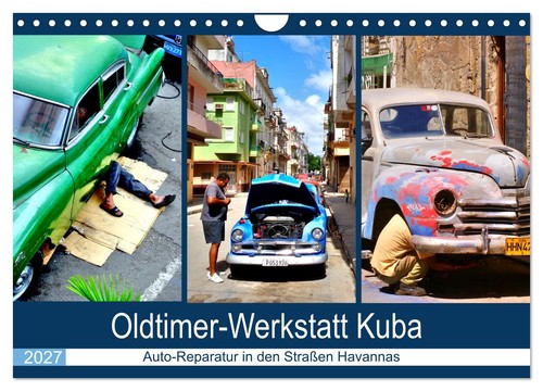 Oldtimer werkstatt kuba - kuba,