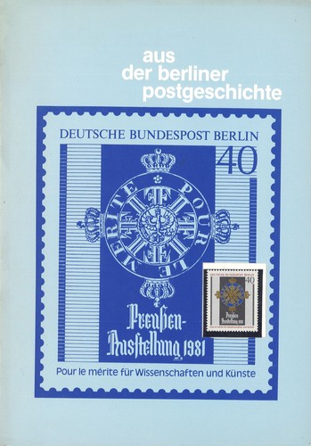 Berliner postgeschichte - berliner,