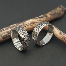 Keltischer Knoten Silberring