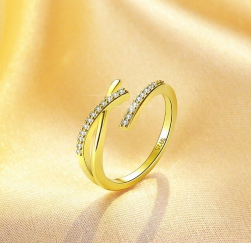 Damenring zirkonia ring - zirkonia,