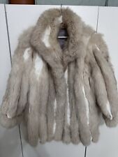 Silberfuchs Mantel  Pelz Gr