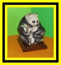 ä. G. Armani Figur 2 Panda Bären Capodimonte Florence Wildlife