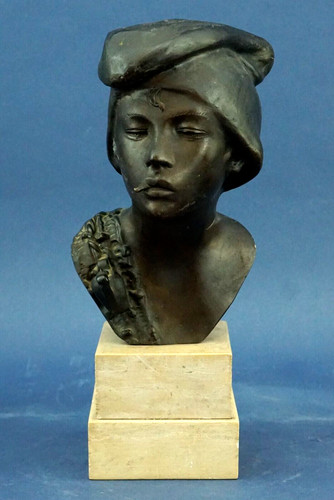 Achille orsi bronzebüste - achille, d'orsi