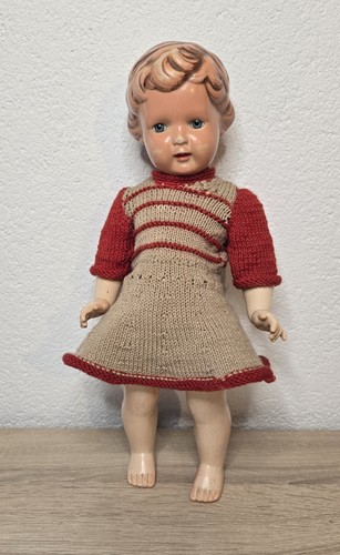 Nette kunststoff puppe - kunststoff,