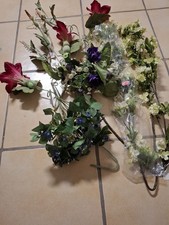 Konvolut Deko Kunstblumen