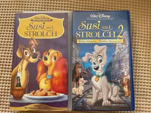 Walt disney vhs kassetten - disney, susi