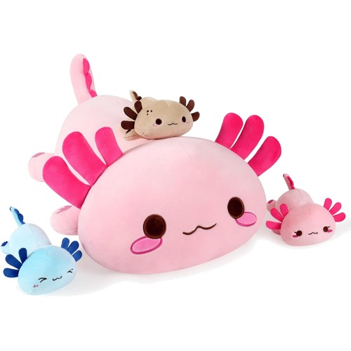 Plüsch spielzeug axolotl - plüsch,
