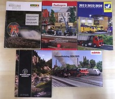 5 Kataloge Modellbahn -