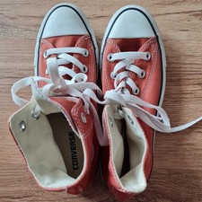 Converse all star chucks, Gr. 37,5 Orange, gebraucht 