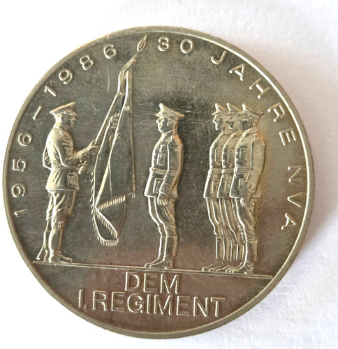 Ddr medaille dem regiment - dem, 1.