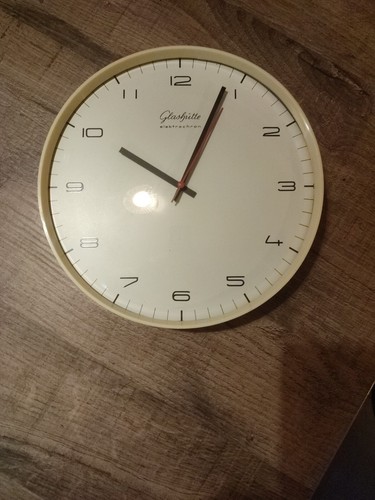 Wanduhr von glashütte 26cm - glashütte,