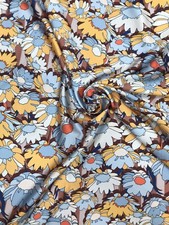 Hochwertig High-Fashion Seide Satin Stoff Meterware von Mariotti Italien