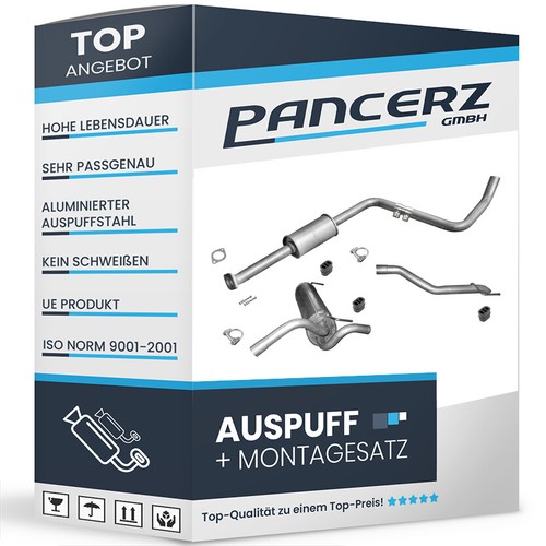 Auspuffanlage für opel - auspuffanlage,