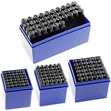 Schlagzahlen Schlagbuchstaben 5 6 8 10 mm Einschlag Punzier Eisen Präge Stempel