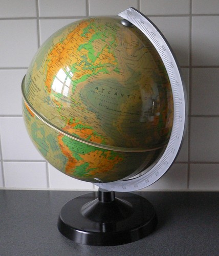 Ddr globus 28cm - Ø, (1979)