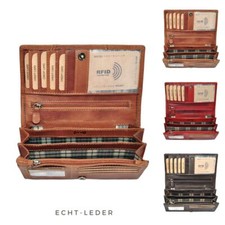 Portemonnaie Damen Echt Leder