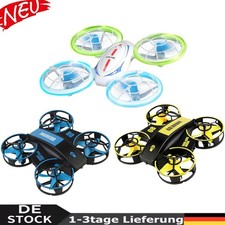 Mini Drohne für Kinder Helikopter ferngesteuert LED Licht RC UFO Quadrocopter DE