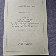 Sotheby's Catalogue Of English