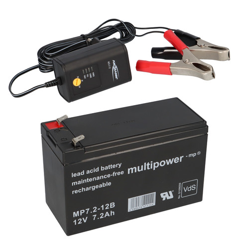 Blei akku batterie 12v - akku, 7,2ah