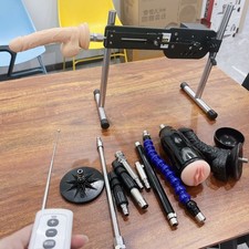 Elektrischer Sex Maschine Fickmaschine Anal Plug Dildo Vibrator Stimulator Paare